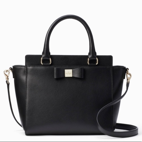 ⛔️SOLD⛔️Authentic Kate spade leather Crosb/Satchel - Picture 2 of 7